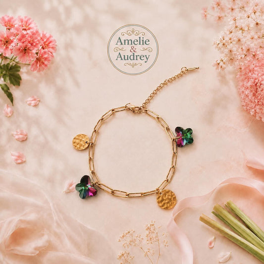 Violine bracelet acier inoxydable fait main