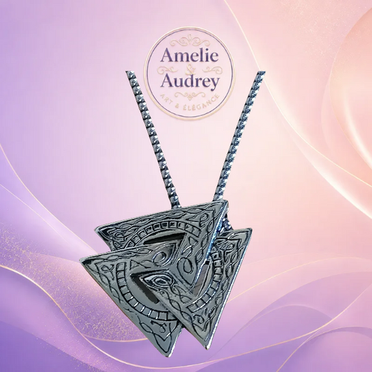 Collier Fabien Homme – Acier Inoxydable Argenté 60 cm – Bijou Artisanal de Prestige
