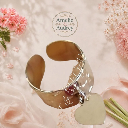 💍Cécilia bague femme acier inoxydable