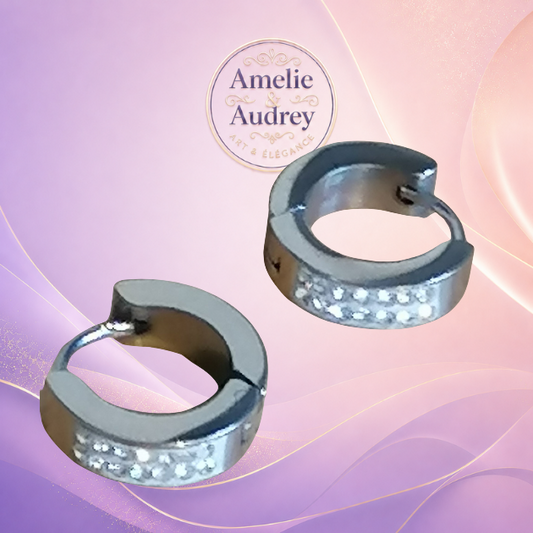 Boucles d'oreilles corentin pour homme