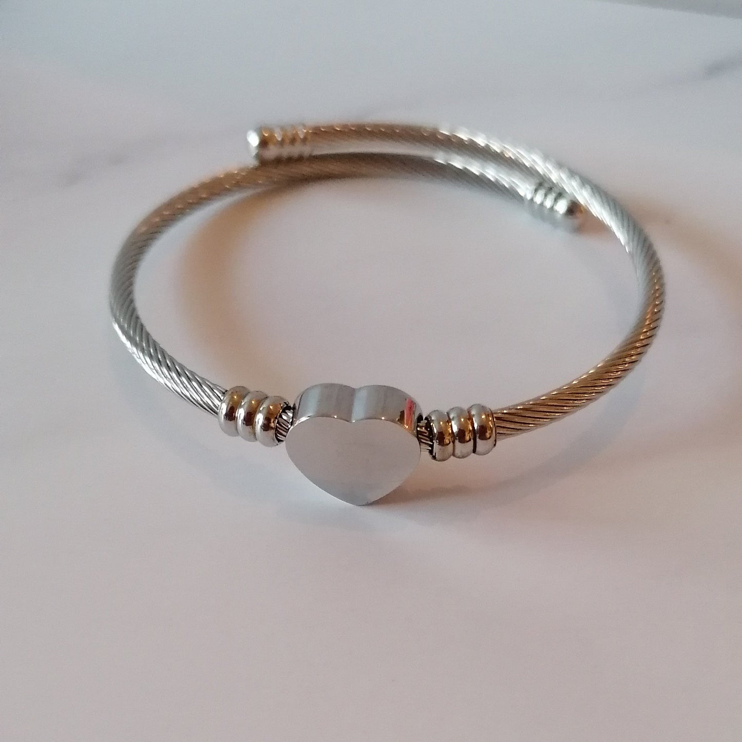 ✨ Joncs en acier inoxydable – Argent & Or ✨