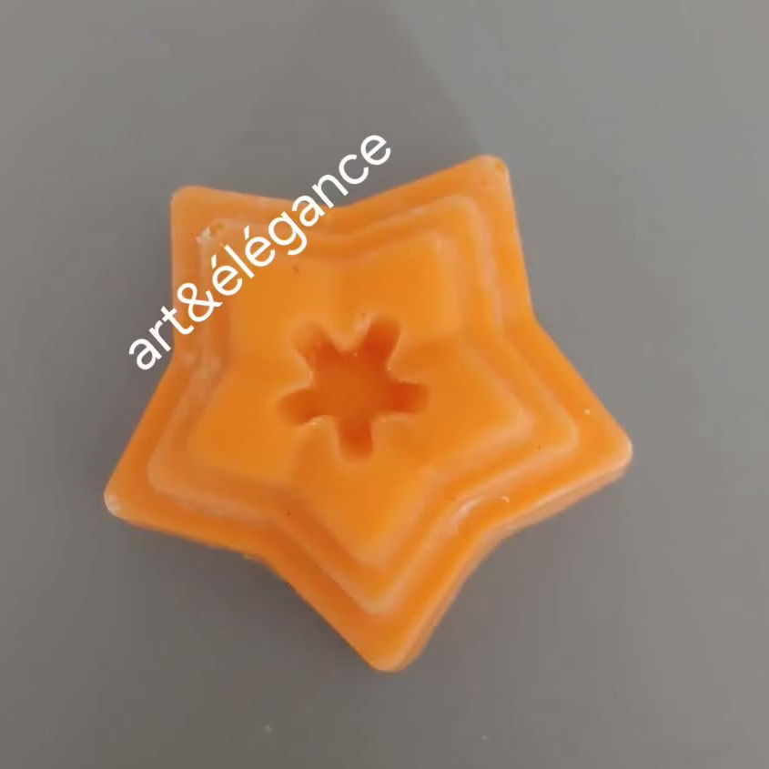Fondants parfumés fait main monoi clémentine