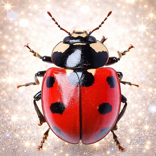 Diamant painting coccinelle ma crea