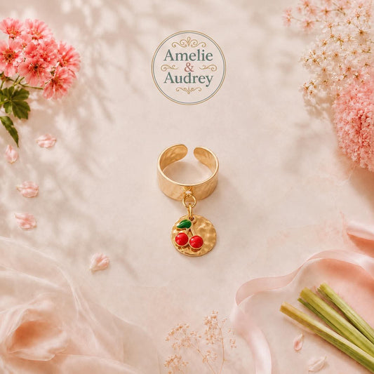 Candy bague femme acier inoxydable