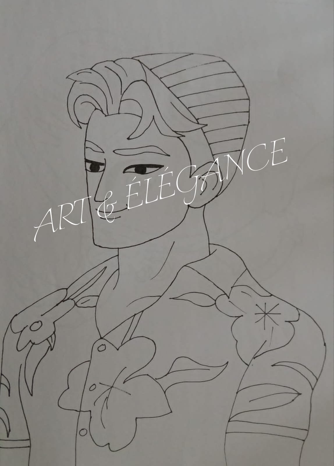 Coloriage artisanal kpop