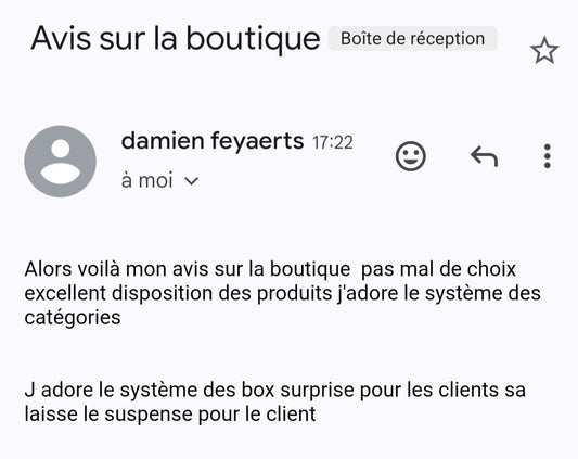 Avis client
