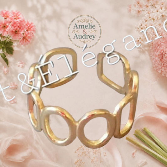 ✨Bague Johanna✨acier inoxydable
