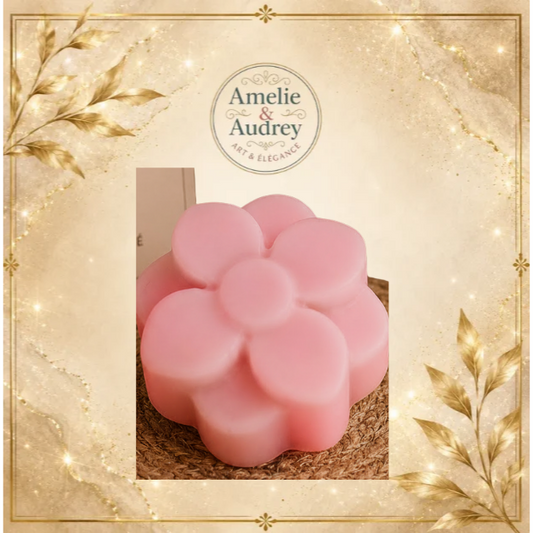 Fondant parfumé fait main senteur pivoine