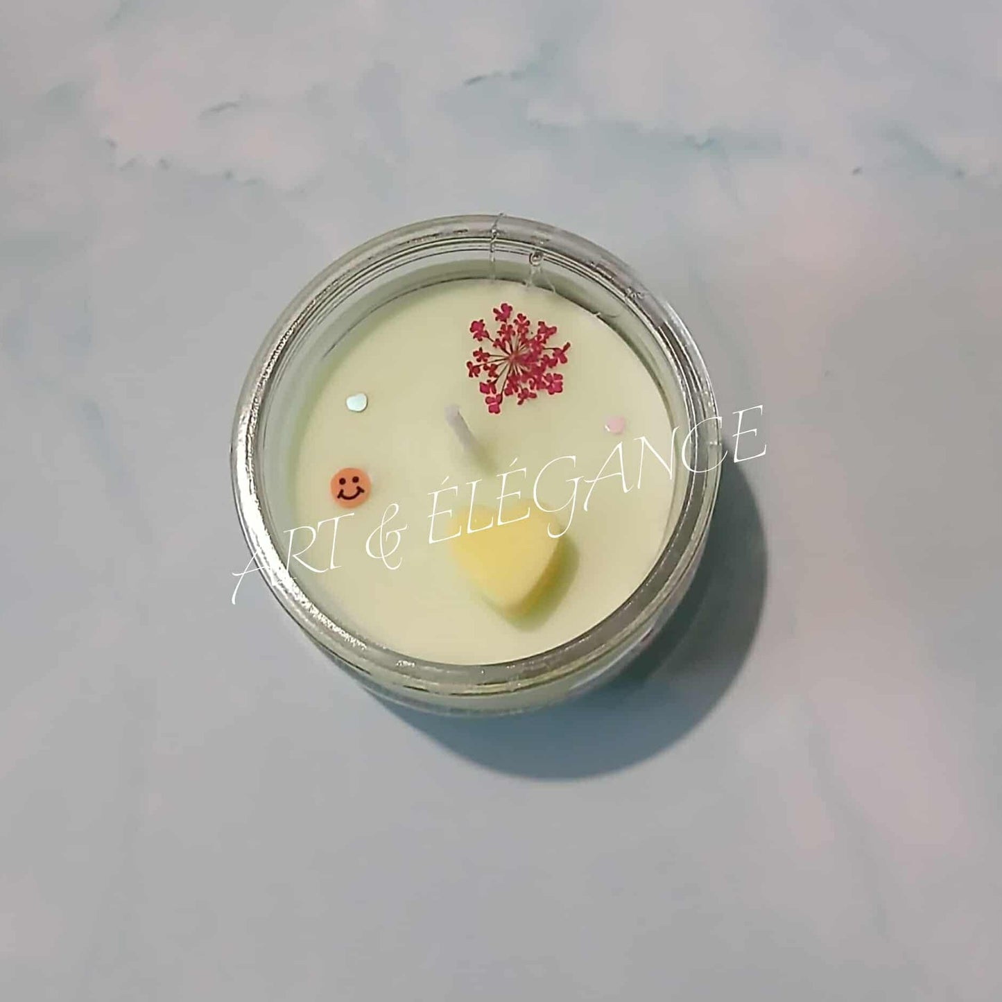 🕯️ Bougie Artisanale – Senteur Litchi (120 g)