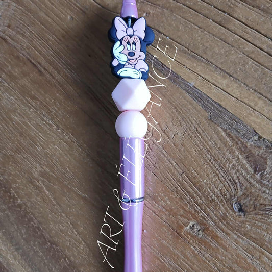 🐭💖 Stylet artisanal Minnie 🖊️