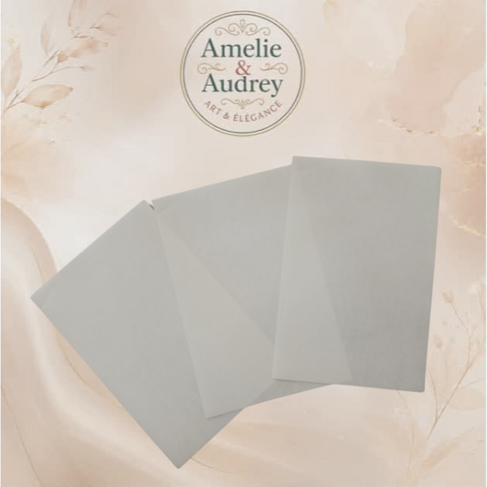 ✨Feuilles blanche protection diamant painting par 10