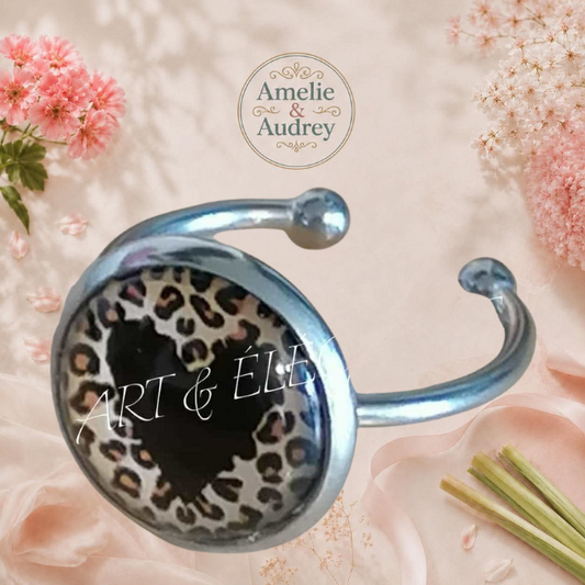 ✨ Laëtitia argentée audacieuse ✨Bague femme acier inoxydable