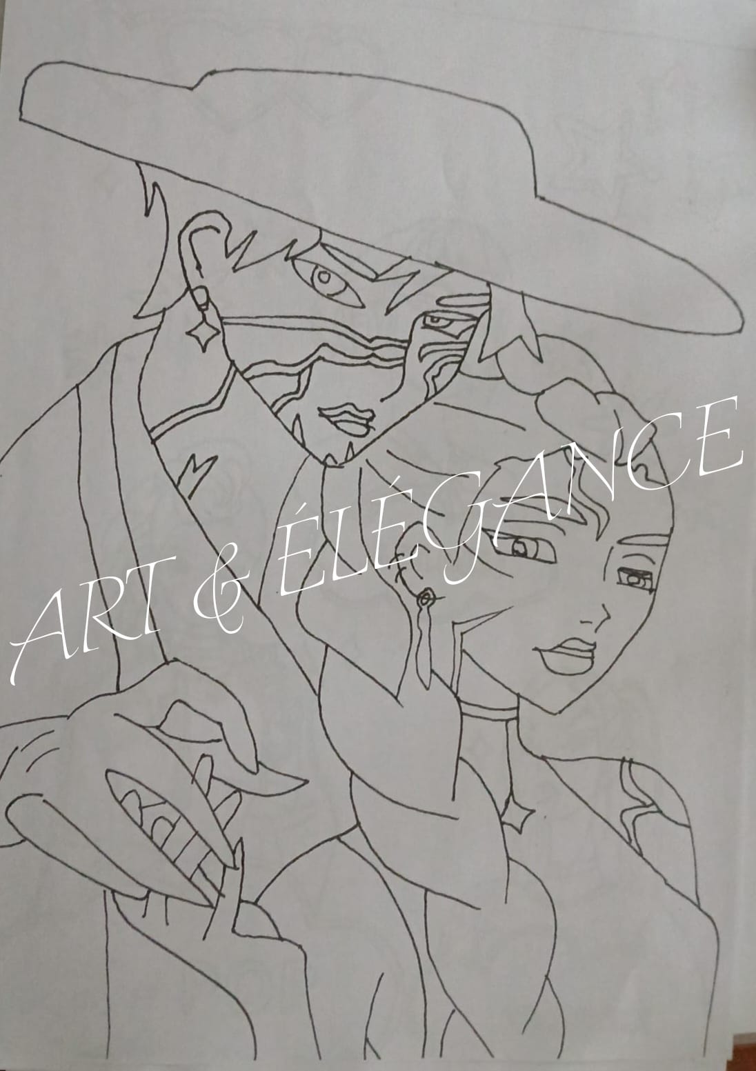 Coloriage artisanal kpop