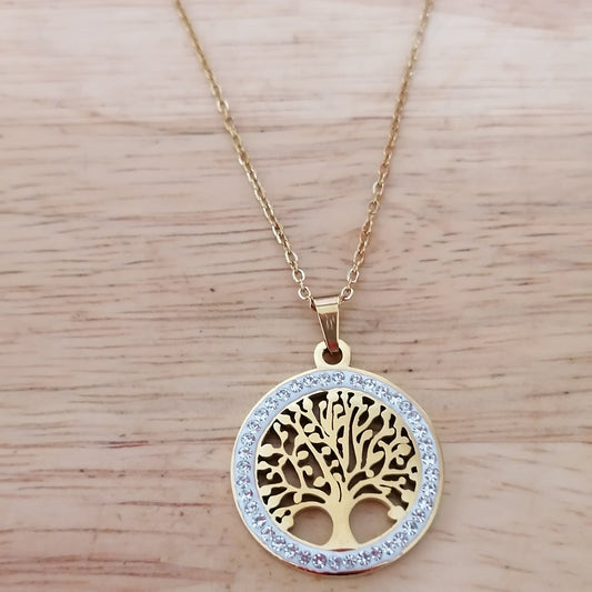 ✨🌿 Cécile fine maille avec Arbre de Vie 🌿✨