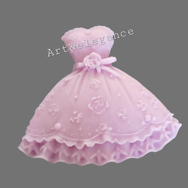 Fondant parfumé senteur muguet couleur violet