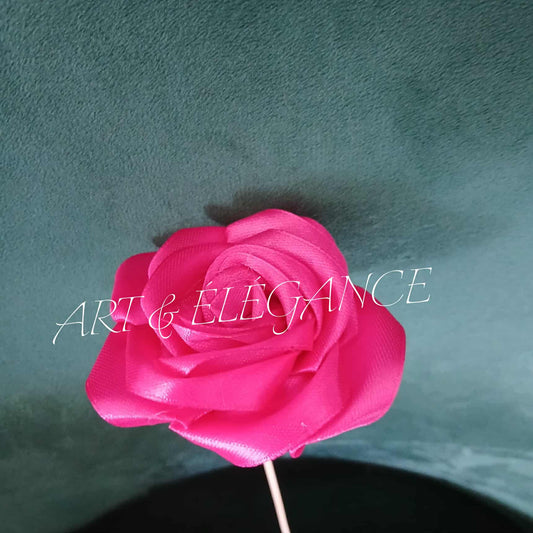 Rose satin artisanale