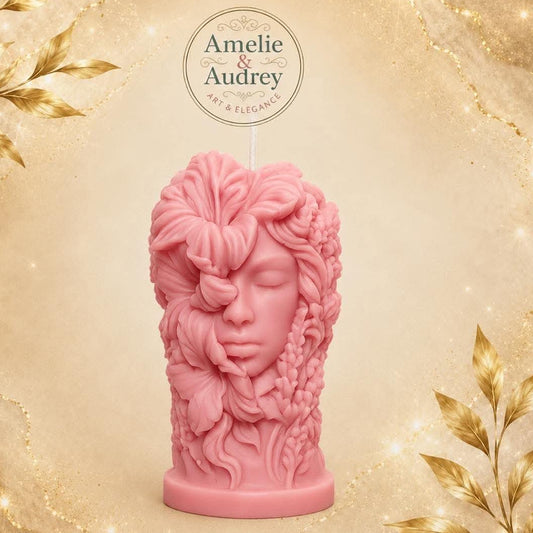 Bougie Parfumée Artisanale – Senteur Noix de Coco (Format 2)