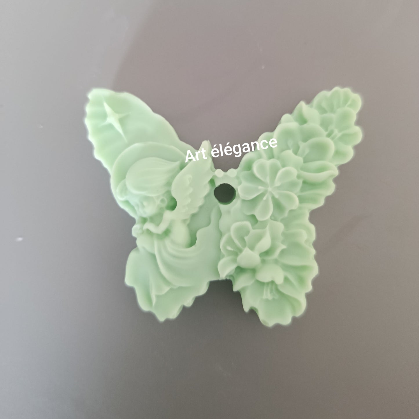 Fondant parfumé fait main senteur monoi clémentine