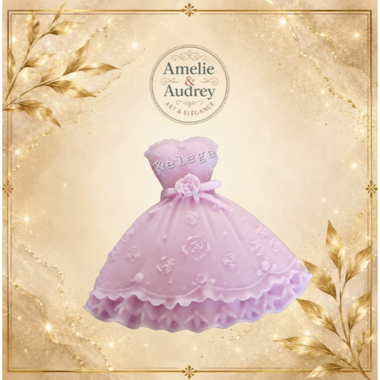 Fondant parfumé senteur muguet couleur violet