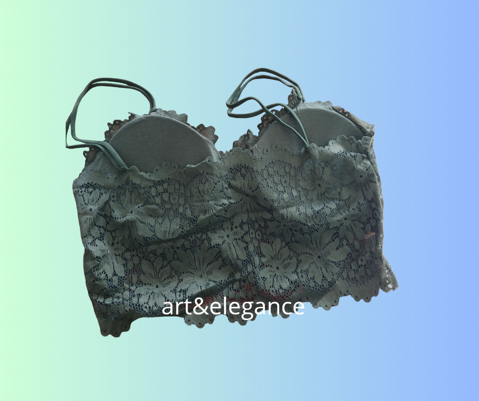 Brassiere vert/kaki