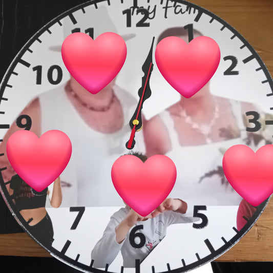 Horloge personnalisée