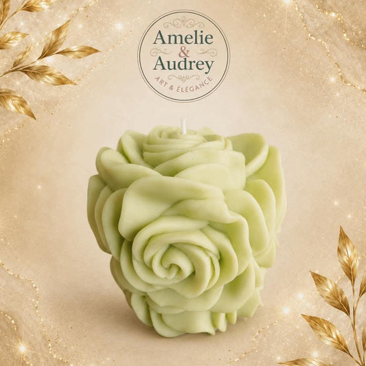 Bougie Parfumée Artisanale – Senteur Ylang & Musc