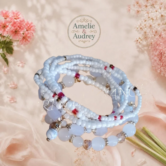 🤍 Patricia “Pure Élégance” – Douceur & Lumière bracelet