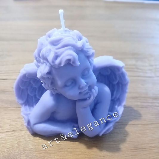 🕯️Bougie fait main ange