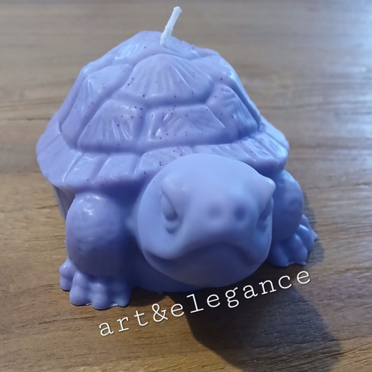 🕯️Bougie fait main tortue