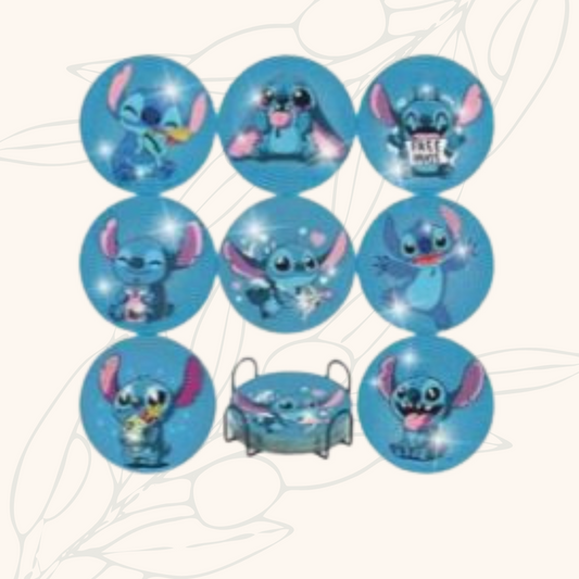 Sous verres stitch
