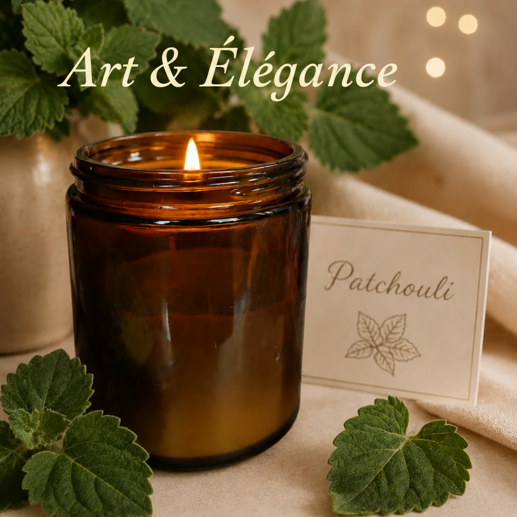 Bougie parfumée fait main surprise