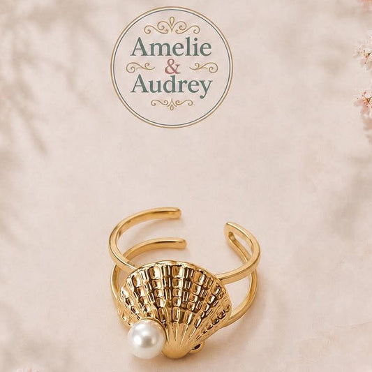 Lola bague ajustable en acier inoxydable couleur or