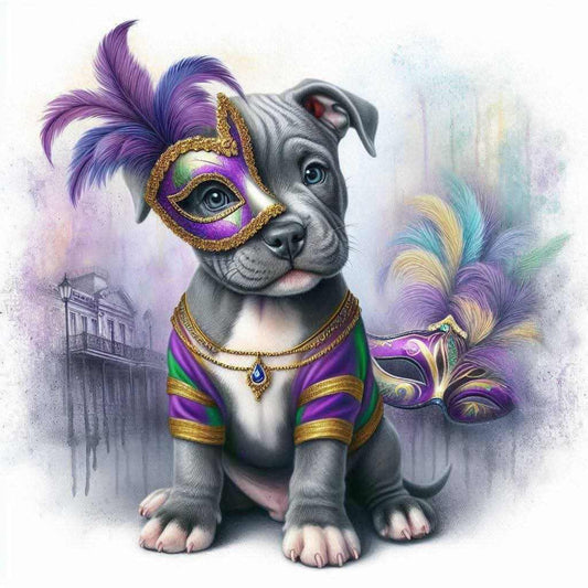 Chien masqué