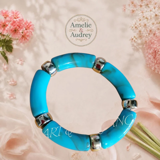 ✨Pamela bracelet en acrylique fait main