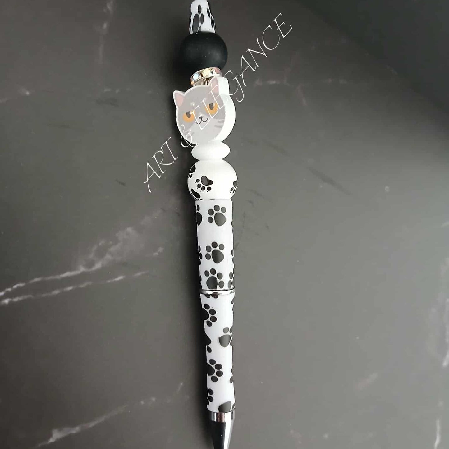 Stylet fait main chat