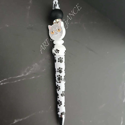 Stylet fait main chat