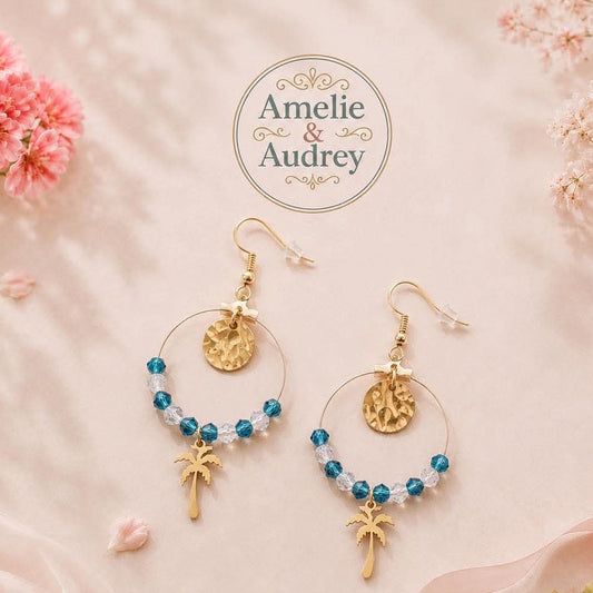 Clem boucles d oreilles fait main