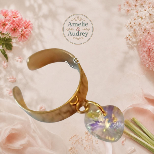 💍Sophie bague acier inoxydable fait main