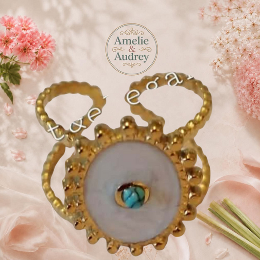 💍Éloïse bague acier inoxydable