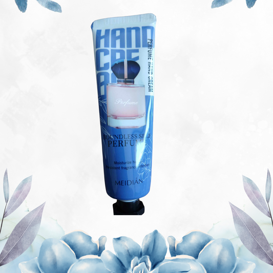 Crème main bleu