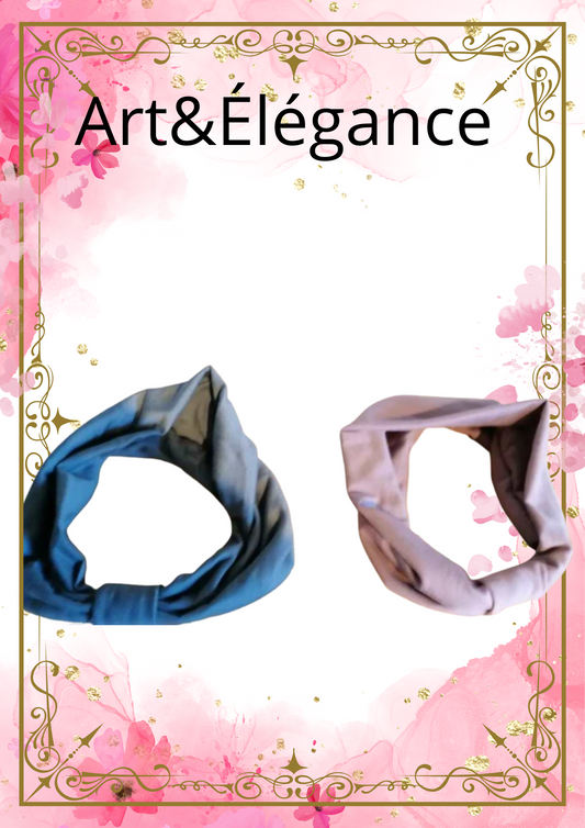 Bandeau couleur unie