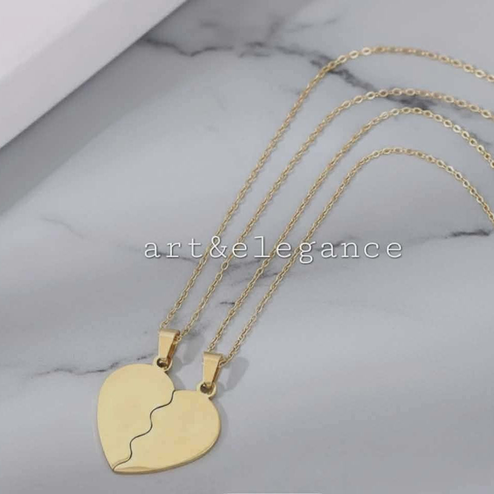 Collier cœur personnalisable