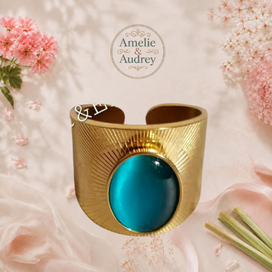 💍Karina Bague acier inoxydable