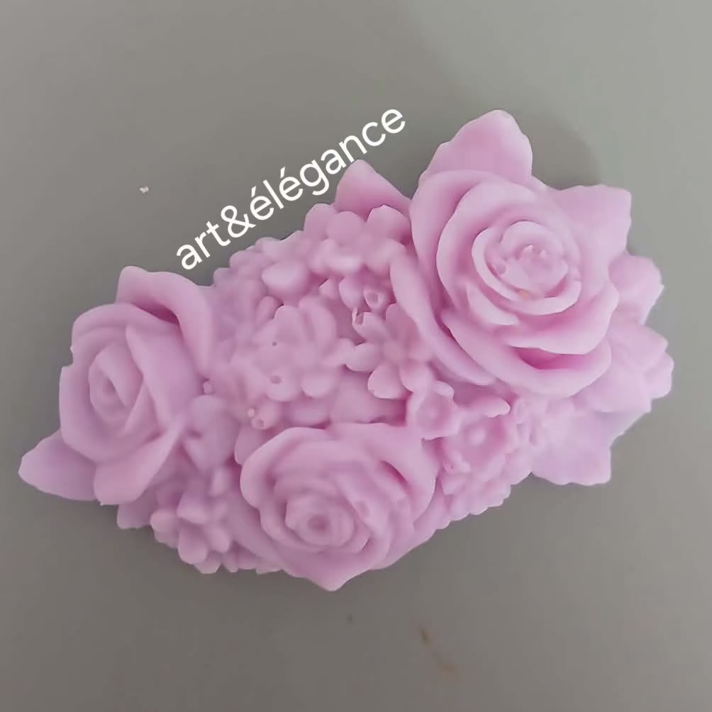 Fondant parfumé fait main lilas