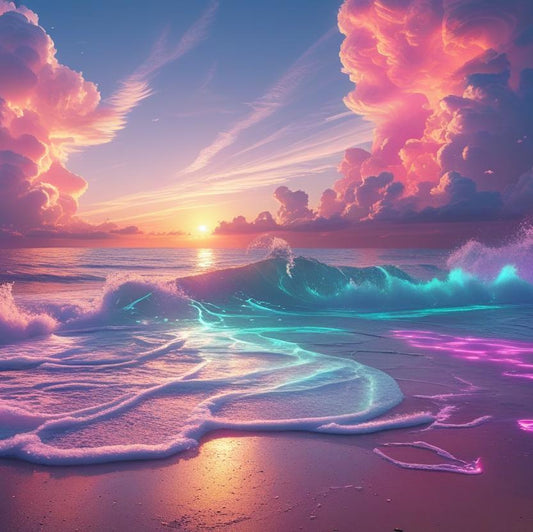 couché de soleil mer
