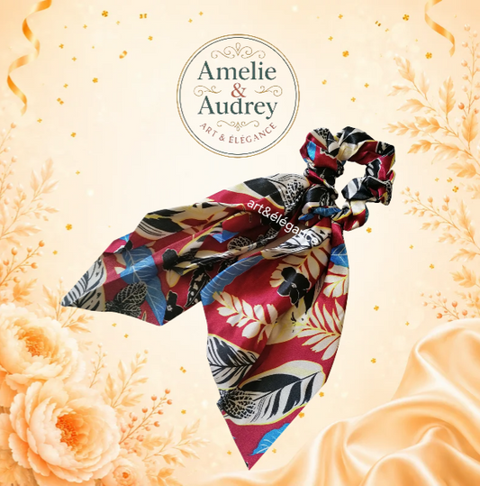 Chouchou Foulard – Accessoire Cheveux Doux & Élégant, Toutes Longueurs