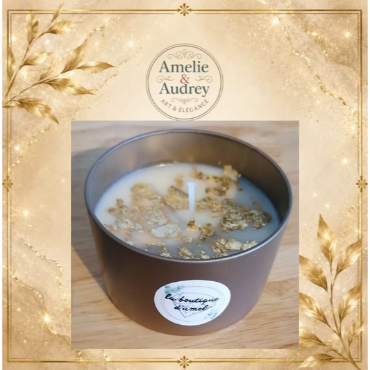 Coffret Bougie & Bijou Artisanal – Le Duo Cadeau Idéal