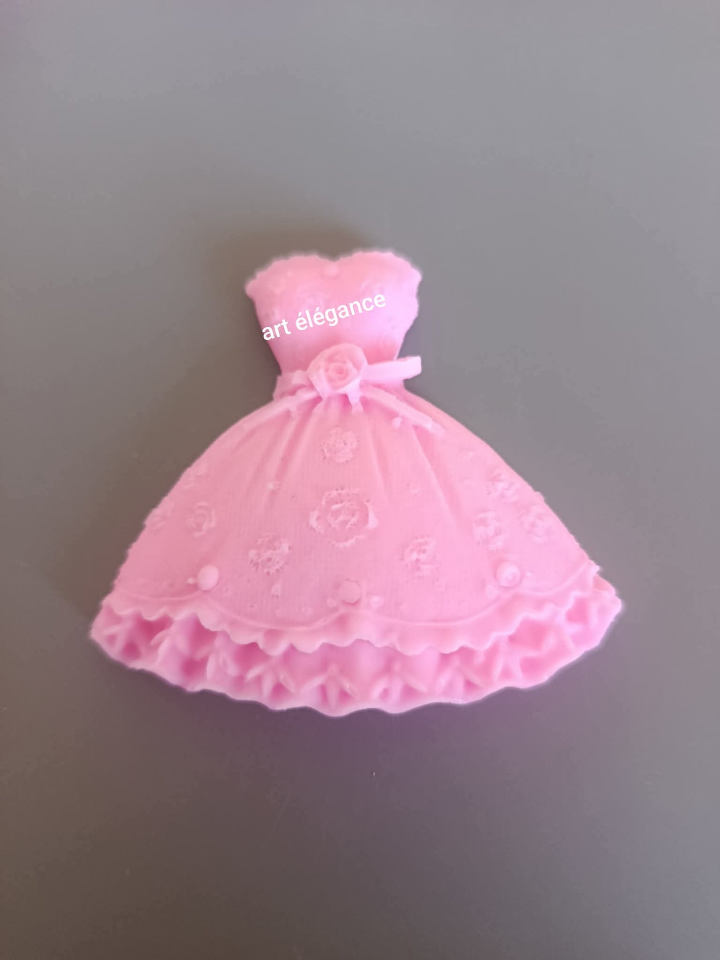 Fondant parfumé fait main senteur coquelicot
