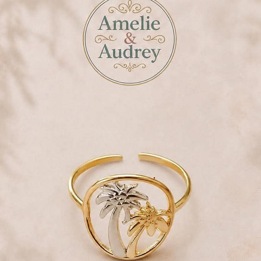 Juliette bague ajustable en acier inoxydable