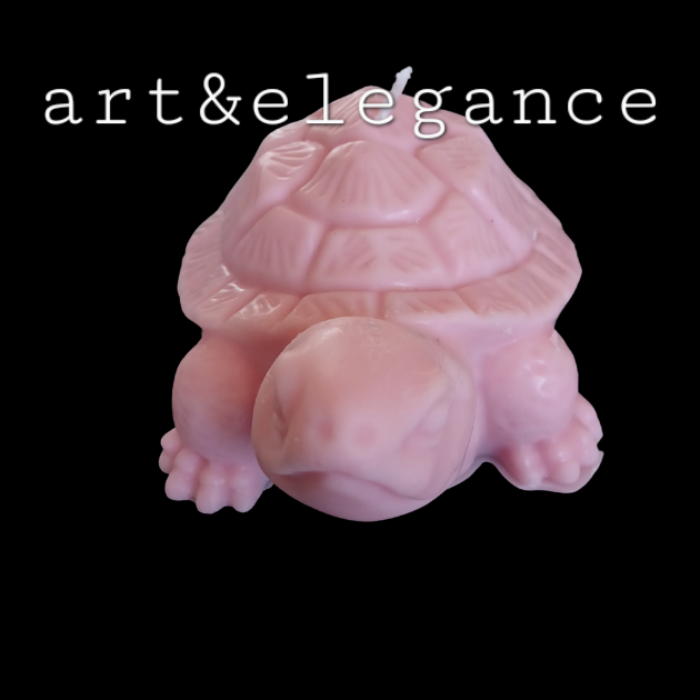 Bougie parfumée fait main tortue